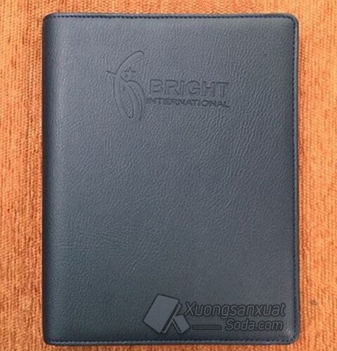 Sổ tay bìa còng Bright 21