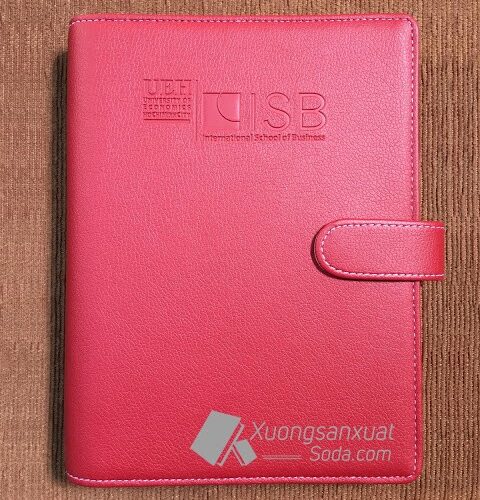 Sổ còng 6 lỗ bìa da EUH ISB 37