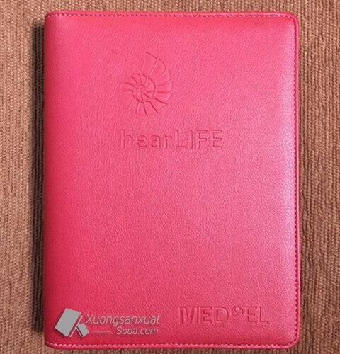 Sổ tay bìa da Hearlife – Sổ còng 33