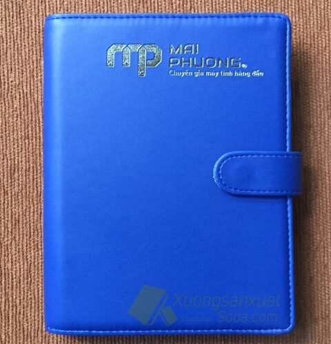 Bìa da ép nhũ vàng 65