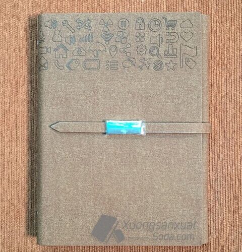 Sổ bìa da Pu – Sổ còng 6 lỗ 54