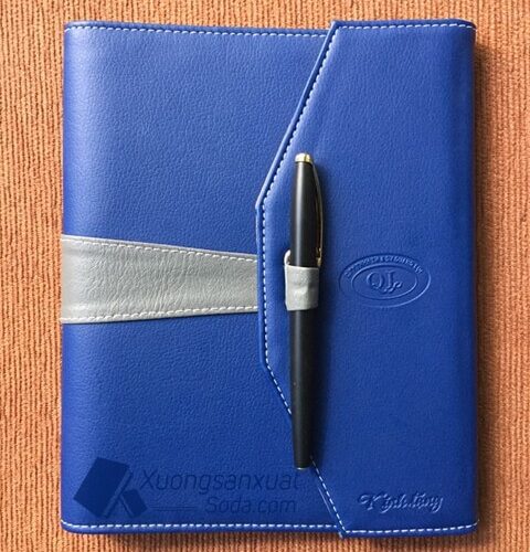 Bìa da sổ còng tai gập Quang lợi 66