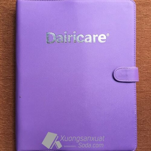 Bìa hồ sơ ép nhũ bạc Dairicare