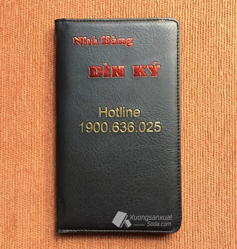 Bìa menu nhà hàng 17