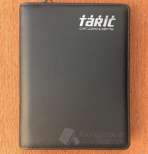 Sổ Bìa Da Khóa Kéo – Sổ Còng TARIC MS120