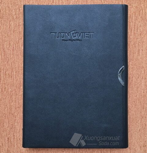 Sổ Còng Bìa Da Simili Tường Việt 136
