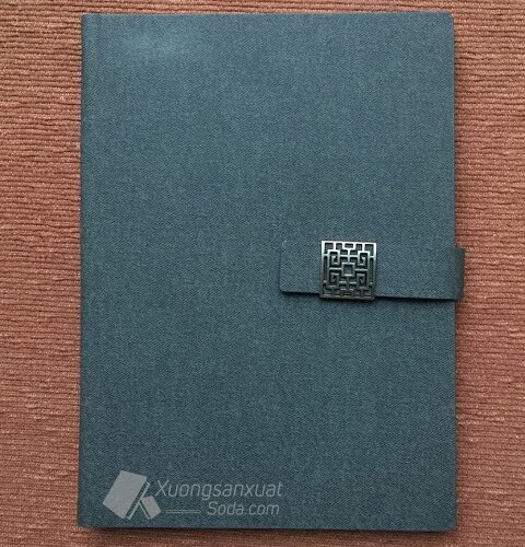 Sổ Lò Xo Bìa Da Pu 126