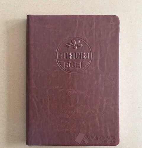 Sổ Dán Gáy Simili Ngân Hàng Ngoại Thương Lào – Bcel 149