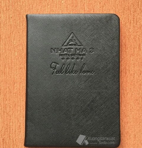 Sổ Dán Gáy Da Simili Nhat Ha 3 Hotel 148