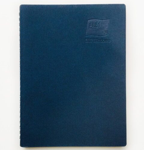 Sổ Bìa Da Móc Lò Xo BM Windows 171 – Sổ Da Pu