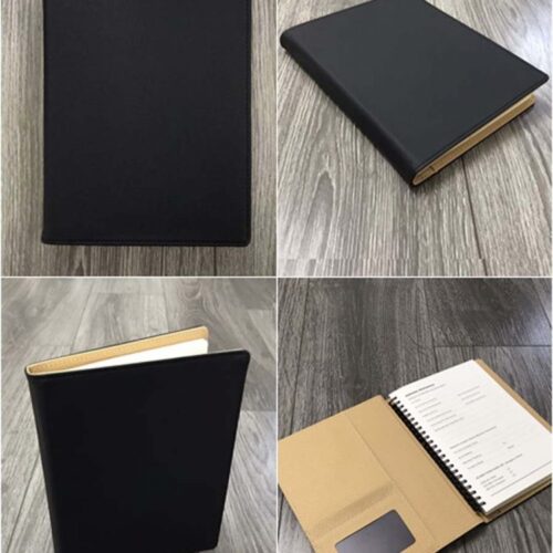 Sổ Tay Giá Rẻ – Sổ Da Lò Xo Móc – SDTĐ 06