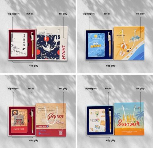 Bộ Quà Tặng Care Plus DL02 - Set Quà Tặng Du Lịch - In Trống Đồng (1)