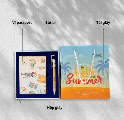 Bộ Quà Tặng Care Plus DL02 - Set Quà Tặng Du Lịch - In Trống Đồng (1)