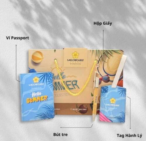 quà tặng DL01 - Set Quà Tặng Du Lịch - In Trống Đồng (1)