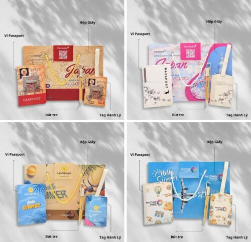 quà tặng DL01 - Set Quà Tặng Du Lịch - In Trống Đồng