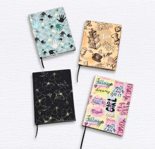 sổ dán gáy bìa vải- introngdong.vn