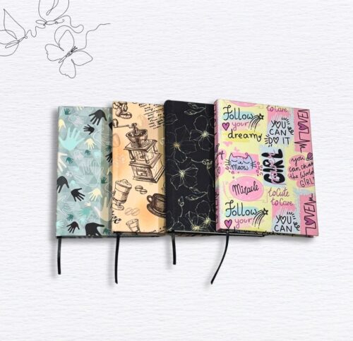 sổ dán gáy bìa vải- introngdong.vn