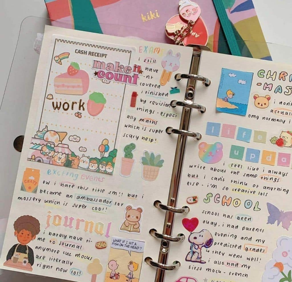 sổ tay bullet - Sticker theo chủ đề- xuongsanxuatsoda.com