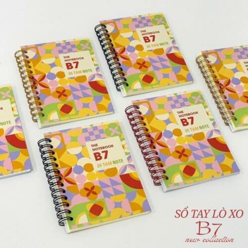 Sổ Lò Xo Mini B7 In Logo Theo Yêu Cầu – Nhỏ Gọn – Tiện Lợi