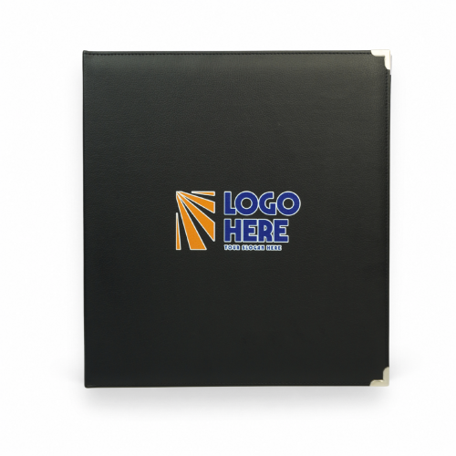Bìa Còng Hồ Sơ 3 Khoen RB01 – Da PU Cao Cấp In Logo
